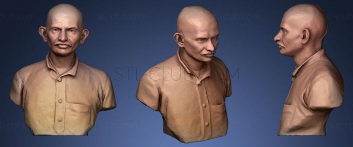 3D model Young Gandhi Wagh (STL)